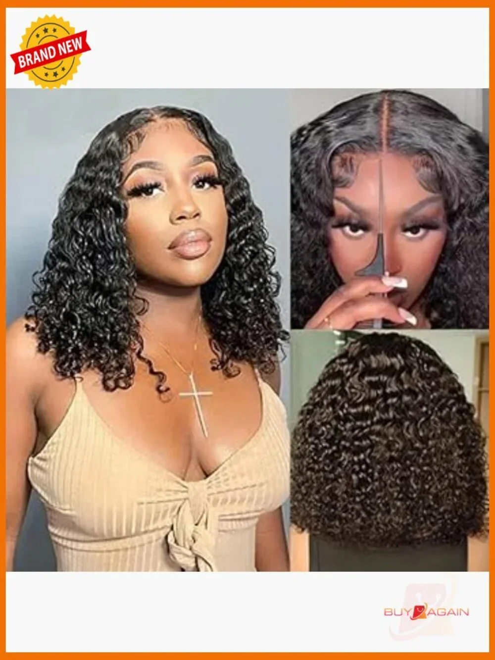 Wear and Go Glueless Bob Wig Human Hair Lace Front Wig Pre Cut Transparent Lace